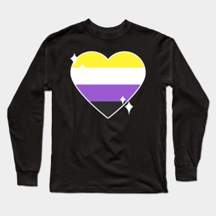 Kawaii Pride Collection - Non-Binary Long Sleeve T-Shirt